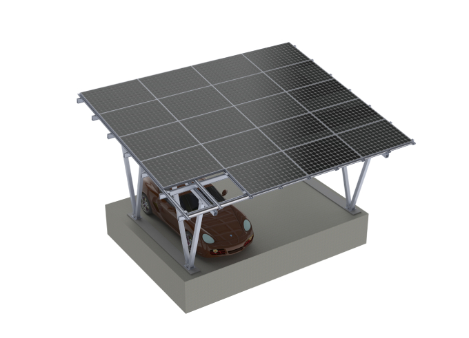 Winsunsolar liefert wasserdichte Vordächer für 6,7 MW Solar-Carport in Österreich