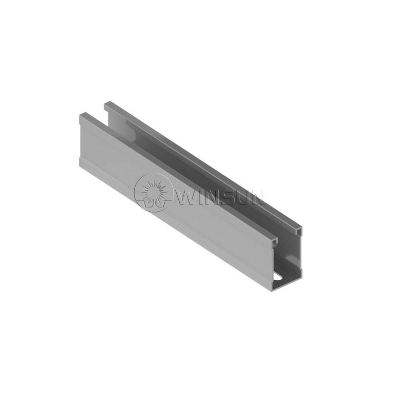 C-type Steel Solar Mounting Rail