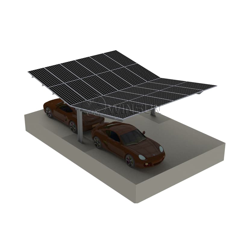 Metal Carport With Solar Panels