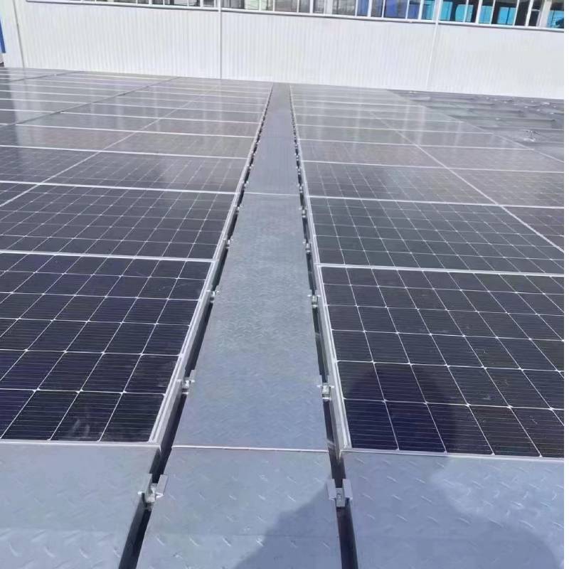 Solar Roof Walkway for Safe Access to Rooftop Solar Installations